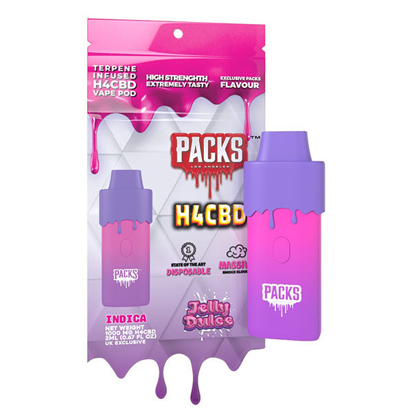 PACKS H4CBD Disposable Vape pen 1000mg 2ml