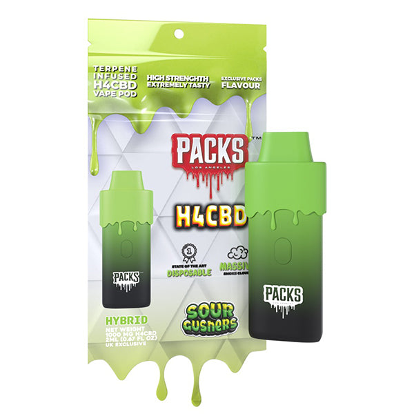 PACKS H4CBD Disposable Vape pen 1000mg 2ml