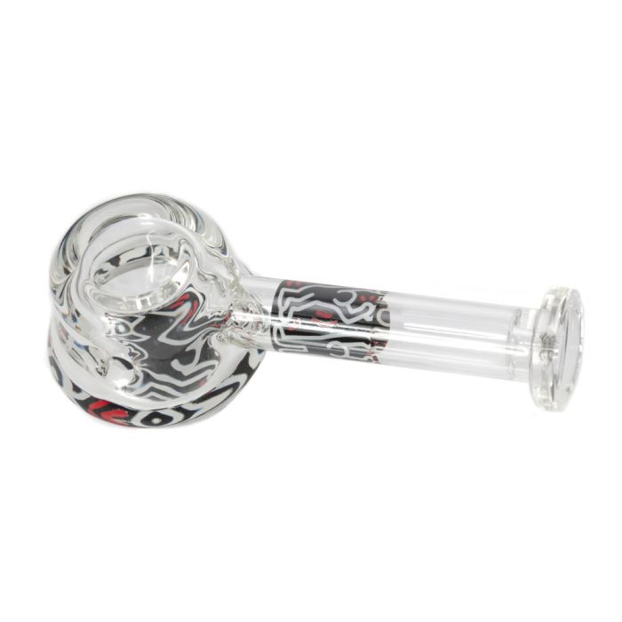 Multi Colour Glass Spoon Pipe by Keith Haring