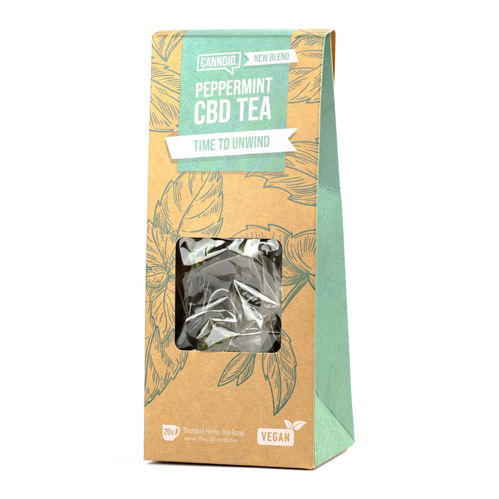 peppermint cbd tea